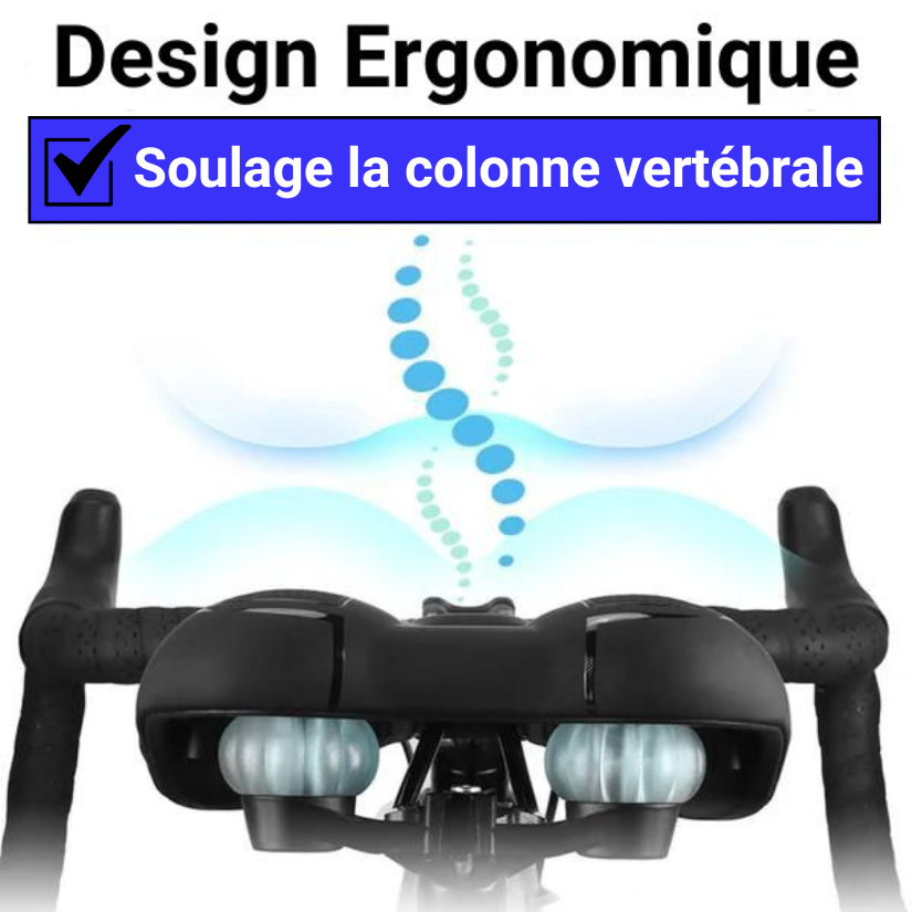 KUSELLE - Selle Ergonomique Universelle Premium